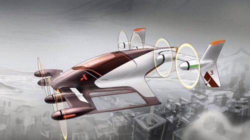 Airbus представил первые эскизы летающего такси Vahana. 01 Airbus представил первые эскизы летающего такси Vahana. 01