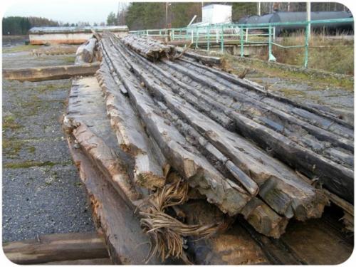 Вытегорская ладья- уникальный деревянный ледоход допетровской эпохи. 02