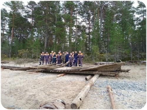 Вытегорская ладья- уникальный деревянный ледоход допетровской эпохи. 03