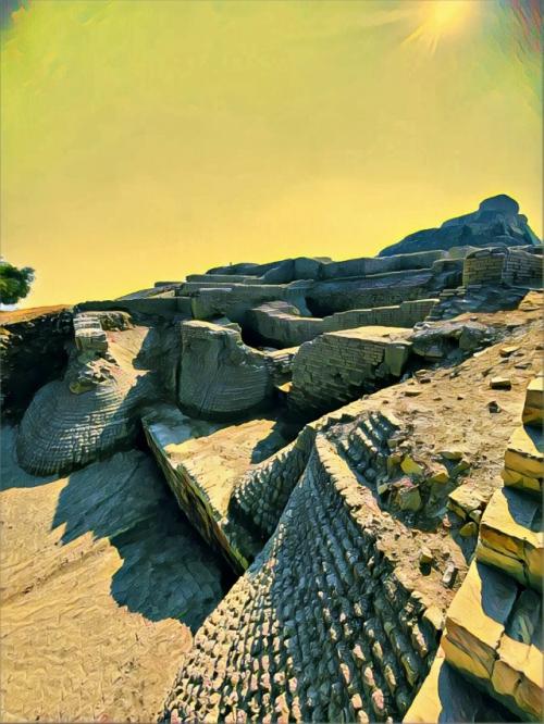 Заброшенный древний город мохенджо - даро, из которого пропали все жители. 04