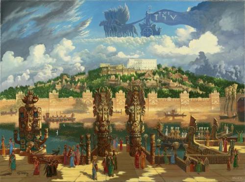 Что мы о цивилизации древних атлантов знаем.

