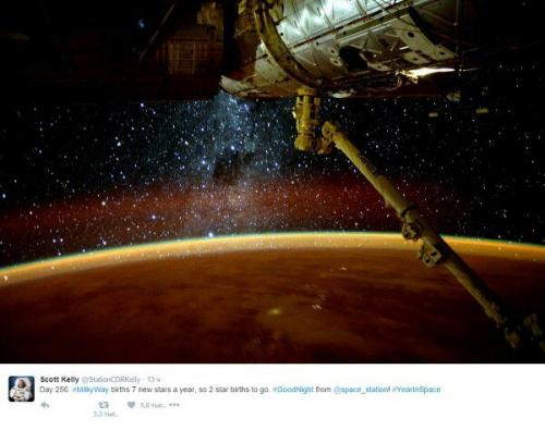 С борта мкс. 05