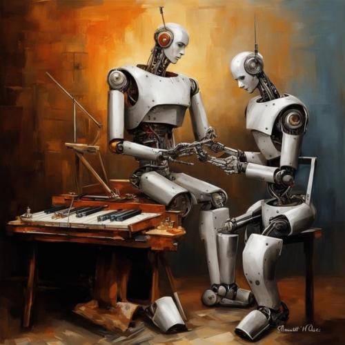 Блэксаентисты, мы загрузили в нейросеть Кандинский нечто актуальное на прошедшей неделе. 05