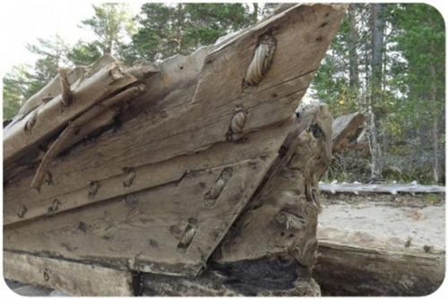 Вытегорская ладья- уникальный деревянный ледоход допетровской эпохи. 01