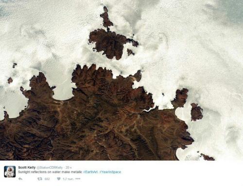 С борта мкс. 04