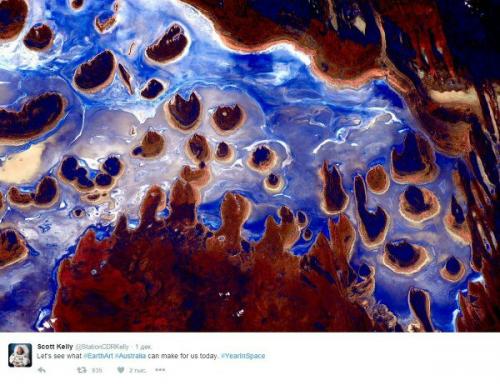 С борта мкс. 07