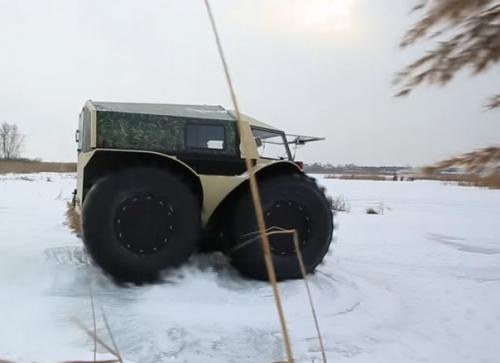 Российский вездеход западную публику покорил. 02 Российский вездеход западную публику покорил. 02