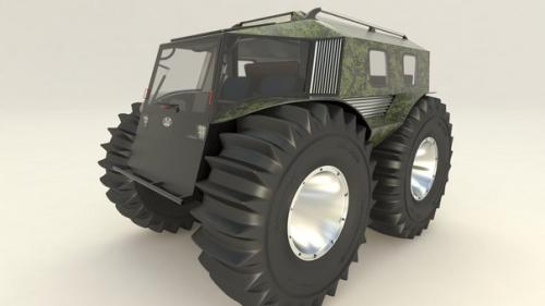 Российский вездеход западную публику покорил. 04 Российский вездеход западную публику покорил. 04