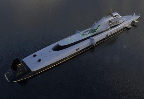 В Австралии придумали мегаяхты - подлодки. 02