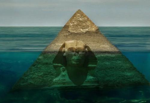 Пирамиды Египта оказались под водой во время всемирного потопа. 02 Пирамиды Египта оказались под водой во время всемирного потопа. 02