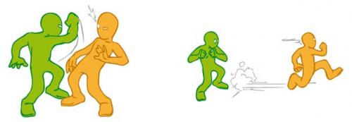 Реакция бей или Беги - состояние, при котором организм мобилизируется для устранения угрозы.