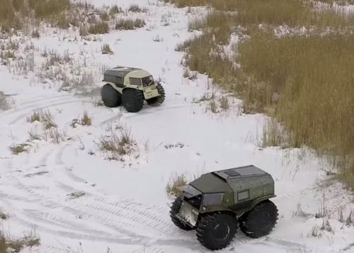 Российский вездеход западную публику покорил. 01 Российский вездеход западную публику покорил. 01