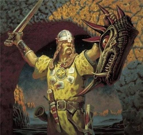 Агриков - меч.  В русских былинах и преданиях зовётся он меч - кладенец или меч - самосек. 03