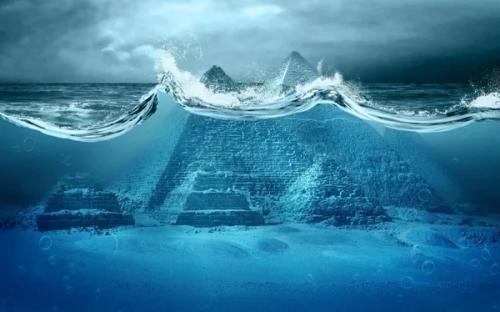 Пирамиды Египта оказались под водой во время всемирного потопа. 01 Пирамиды Египта оказались под водой во время всемирного потопа. 01