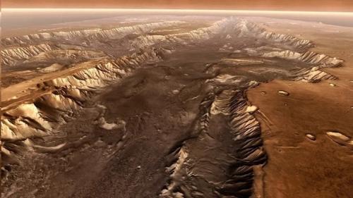 Марс.  Долины маринер. 06