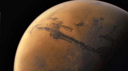 Марс.  Долины маринер. 07