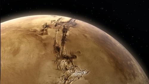 Марс.  Долины маринер. 02