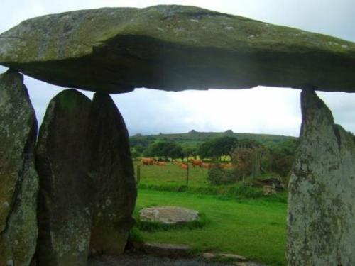 Уэльский дольмен пентре ифан. 02