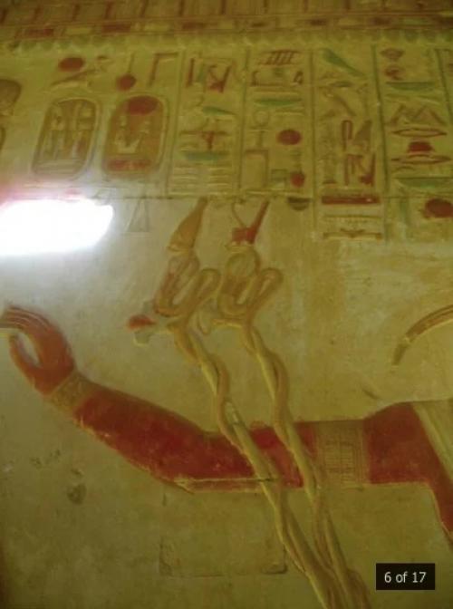 Абидос: божественные предметы храма сети I. 03