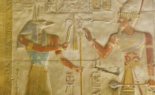 Абидос: божественные предметы храма сети I. 09