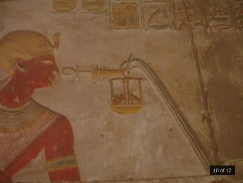 Абидос: божественные предметы храма сети I. 08