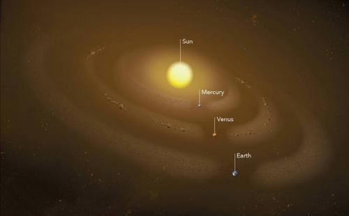Зонд Паркер сфотографировал околосолнечное пылевое кольцо вблизи Венеры. 01