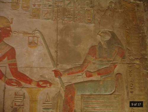 Абидос: божественные предметы храма сети I. 07