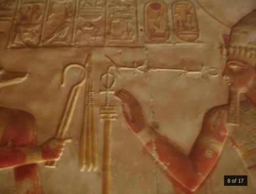 Абидос: божественные предметы храма сети I. 06