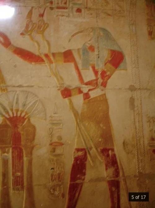 Абидос: божественные предметы храма сети I. 02