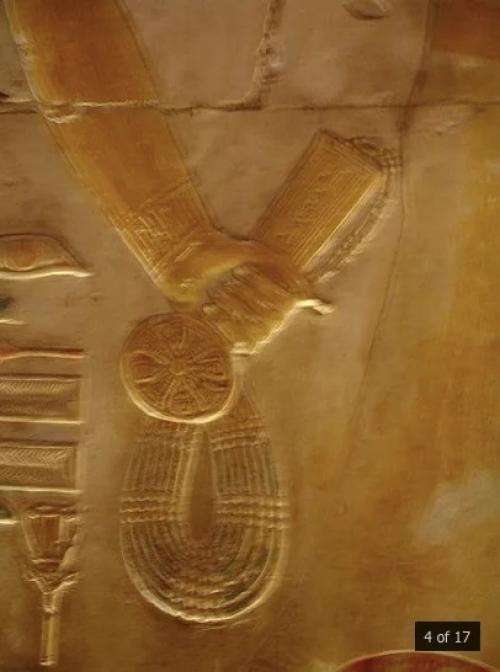 Абидос: божественные предметы храма сети I. 01