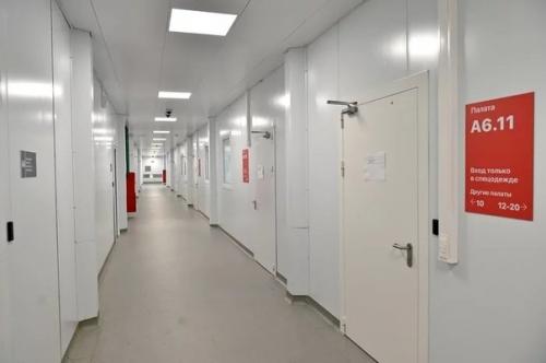 Хорошие новости!  Инфекционный центр в новой Москве построили меньше чем за месяц. 03