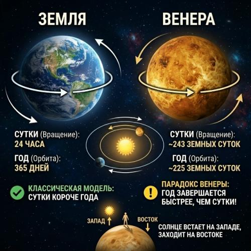 На земле всё более-менее понятно: сутки - это когда планета повернулась вокруг себя, год - когда облетела солнце. 02