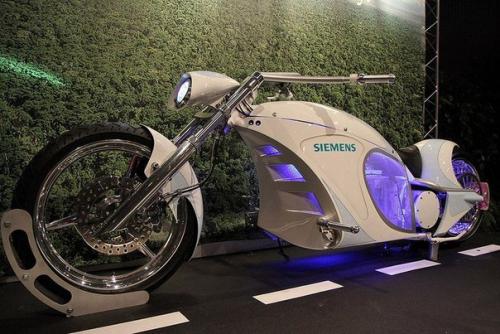 Электрический мотоцикл Siemens Smart Chopper.

