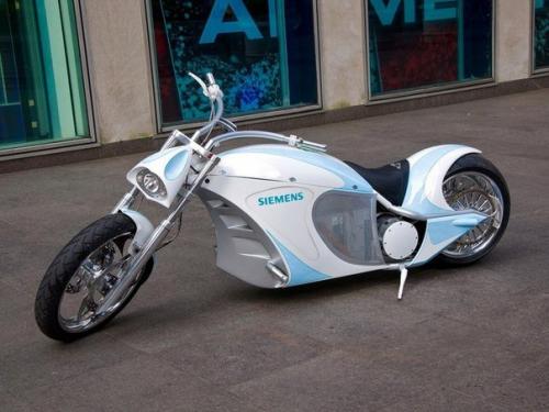 Электрический мотоцикл Siemens Smart Chopper. 01
