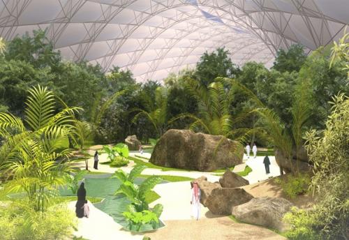 В саудовской Аравии строят крупнейший сад в мире. 04