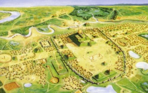 Курганы кахокии. Под именем кахокия ученый мир знает древнее индейское поселение, что расположено неподалеку от американского иллинойса. 02 Курганы кахокии. Под именем кахокия ученый мир знает древнее индейское поселение, что расположено неподалеку от американского иллинойса. 02