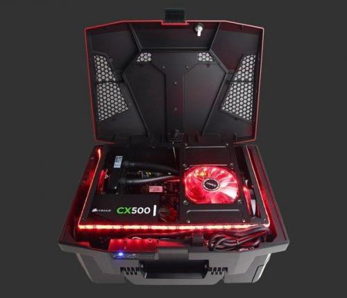 Компактный компьютер - кейс Cyberpowerpc Fang Battlebox. 02 Компактный компьютер - кейс Cyberpowerpc Fang Battlebox. 02