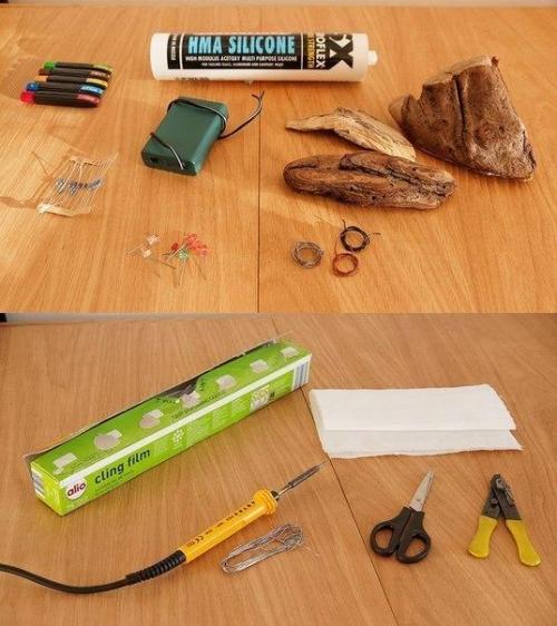 Ночник из светодиодов своими руками. 01