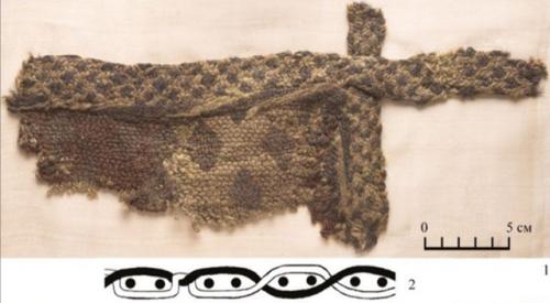 Археологи нашли ткань, которой почти 3000 лет в кургане в Тыве. 03