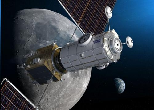 Northrop Grumman построит обитаемый модуль для окололунной станции. Northrop Grumman построит обитаемый модуль для окололунной станции.