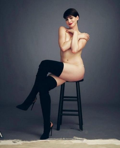 Съёмка Энн хэтэуэй для журнала Harper&; s Bazaar, где она показала свою соблазнительную сторону. 03