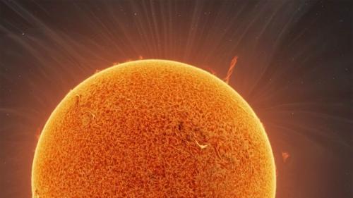 Стратосферная обсерватория на высоте 35 км заметила торнадо на солнце.

