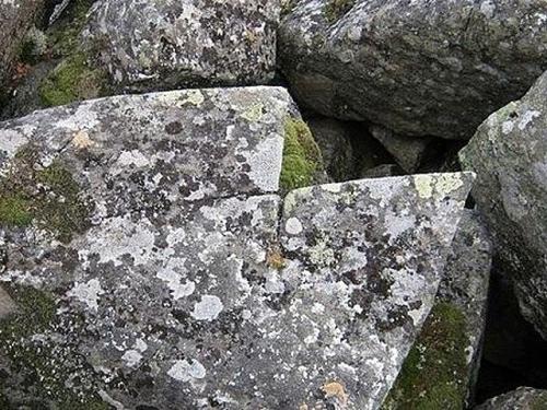 На хребте тулымский камень много обработанных неизвестным способом камней расположено. 02