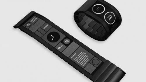 Polyera анонсировала гибкий дисплей - браслет.

