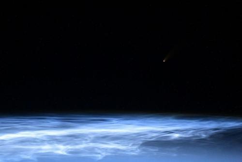 Серебристые облака - самые высокие облачные образования нашей планеты. 03