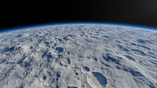 Корейский зонд снял свежий кратер на луне от столкновения с обломком Falcon 9.
