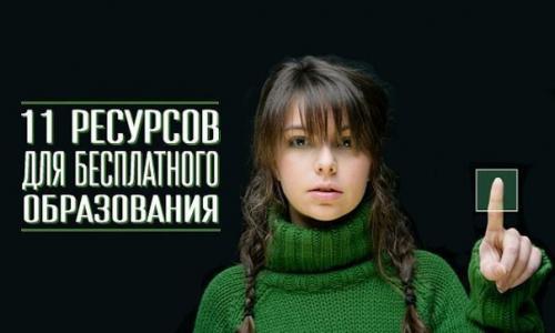 11 ресурсов для бесплатного образования. 11 ресурсов для бесплатного образования.