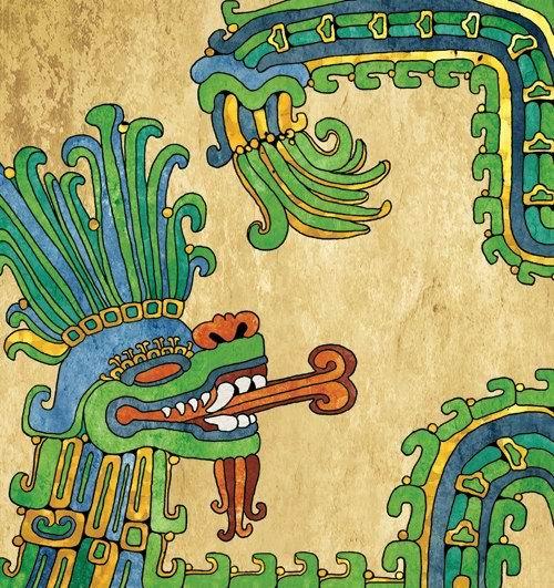 Кукулькан.  Ezomir. Кукулькан (Gukumatz) - Крылатый Змей, в мифологии Майя - одно из главных божеств. 06