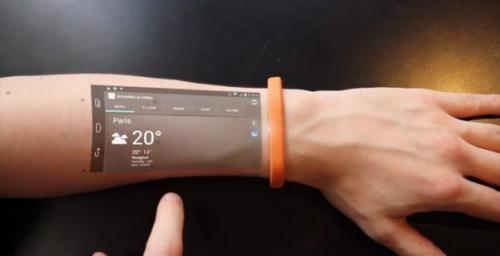 Браслет Cicret превратит руку в Android - смартфон. 04 Браслет Cicret превратит руку в Android - смартфон. 04