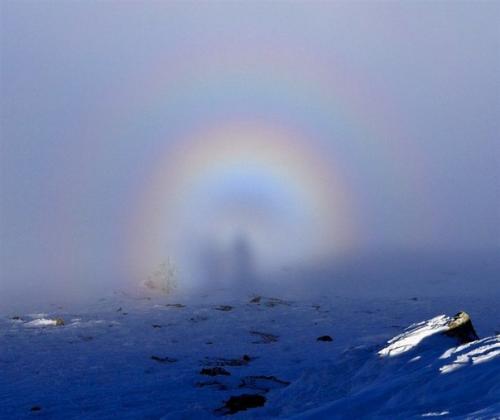Природное явление Глория. Глория (оптическое явление).